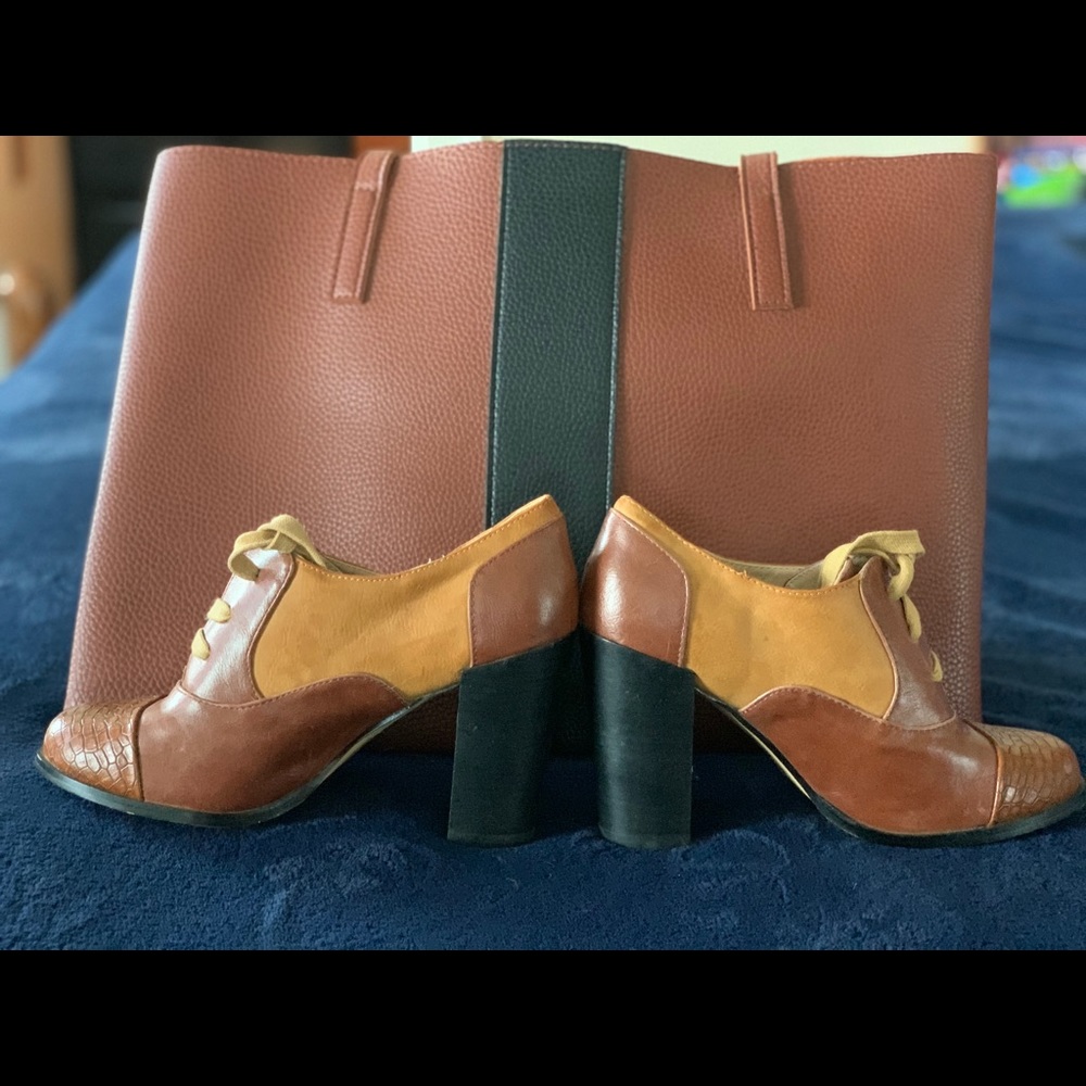 Shoes and bag combo